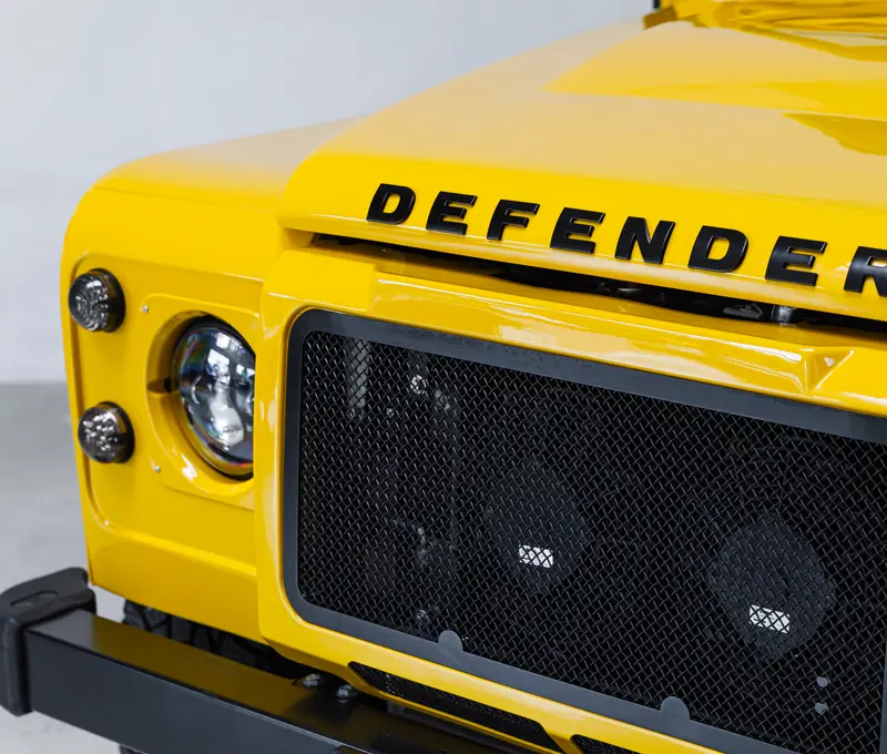 Land Rover Defender 90 Tophat details