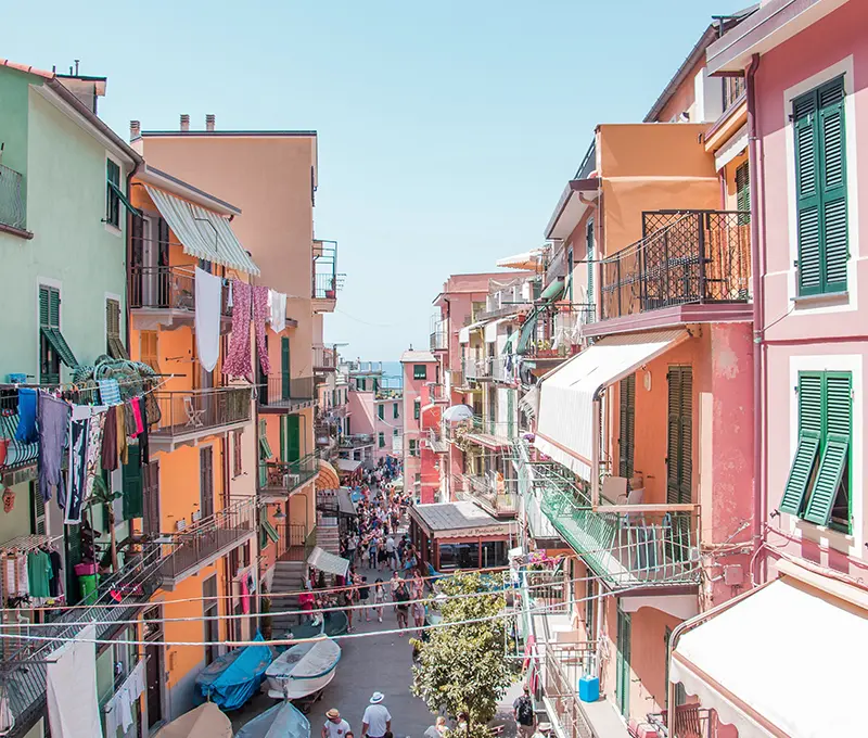 Manarola village in Italy