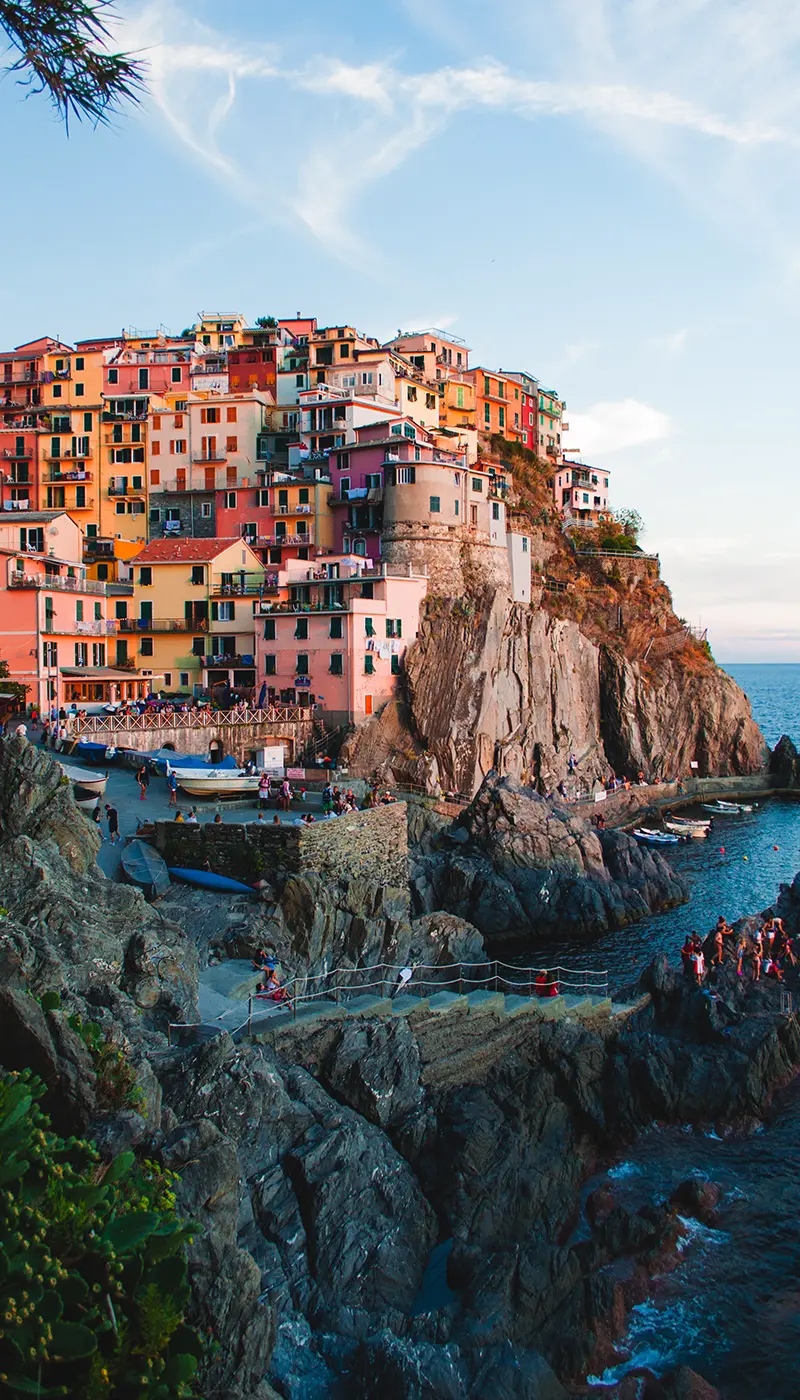 Manarola village in Italy