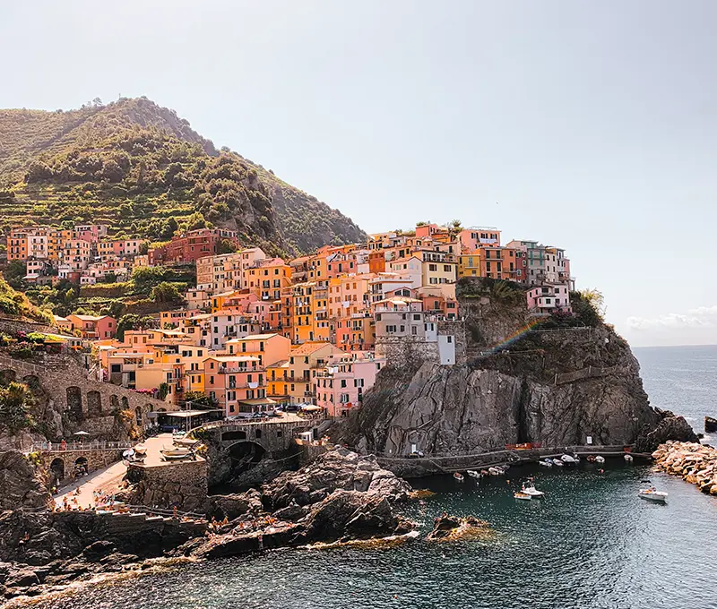 Manarola village in Italy