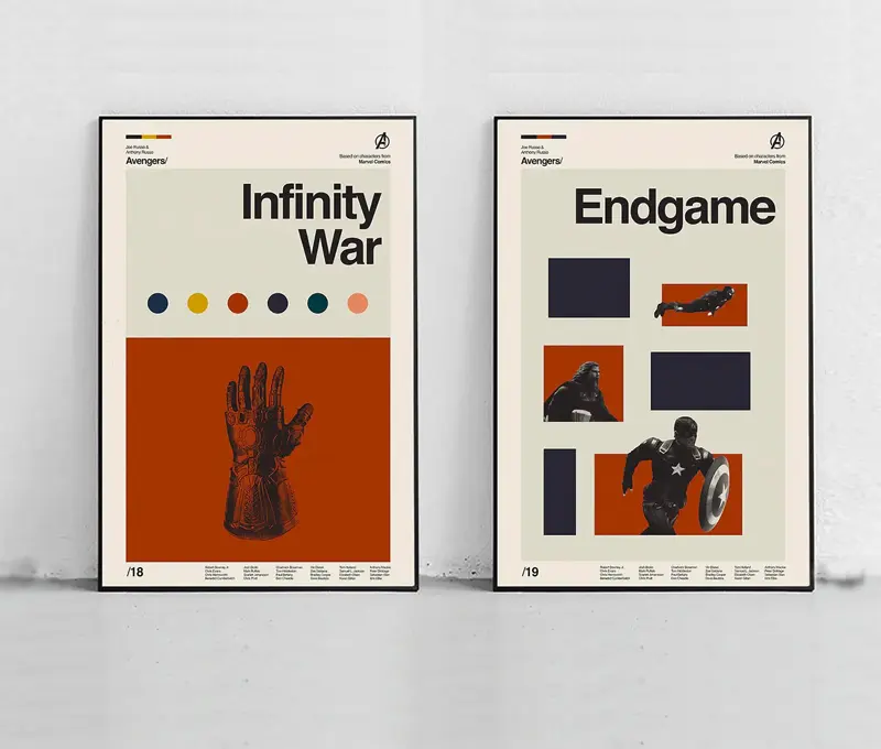 Minimalist movie posters